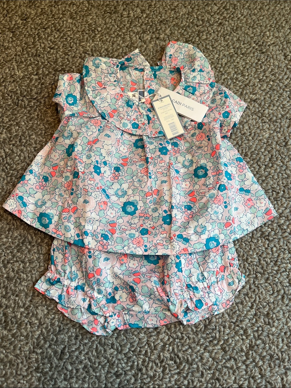 JACADI liberty matching set NEW
